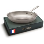 Poêle en inox 28 cm